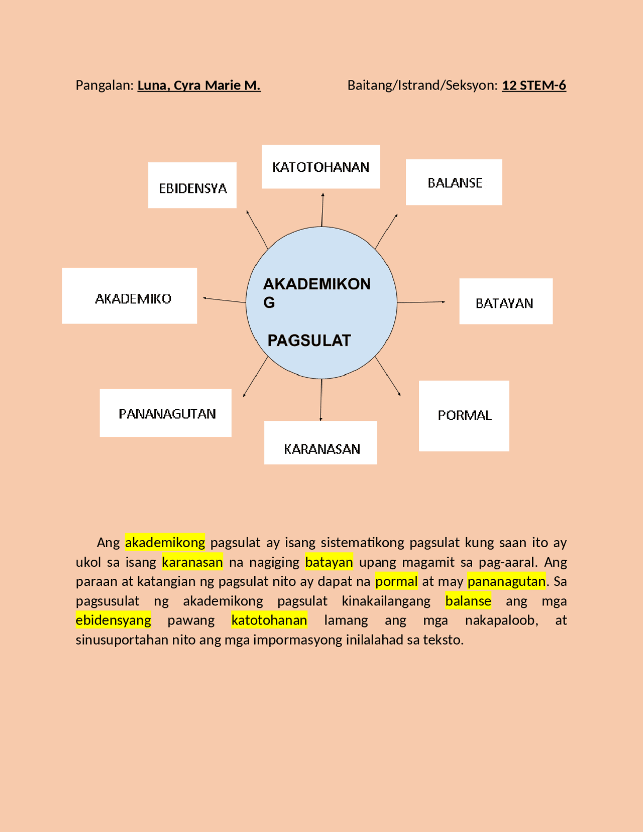 Akademikong pagsulat | Study Guides, Projects, Research Mathematics ...