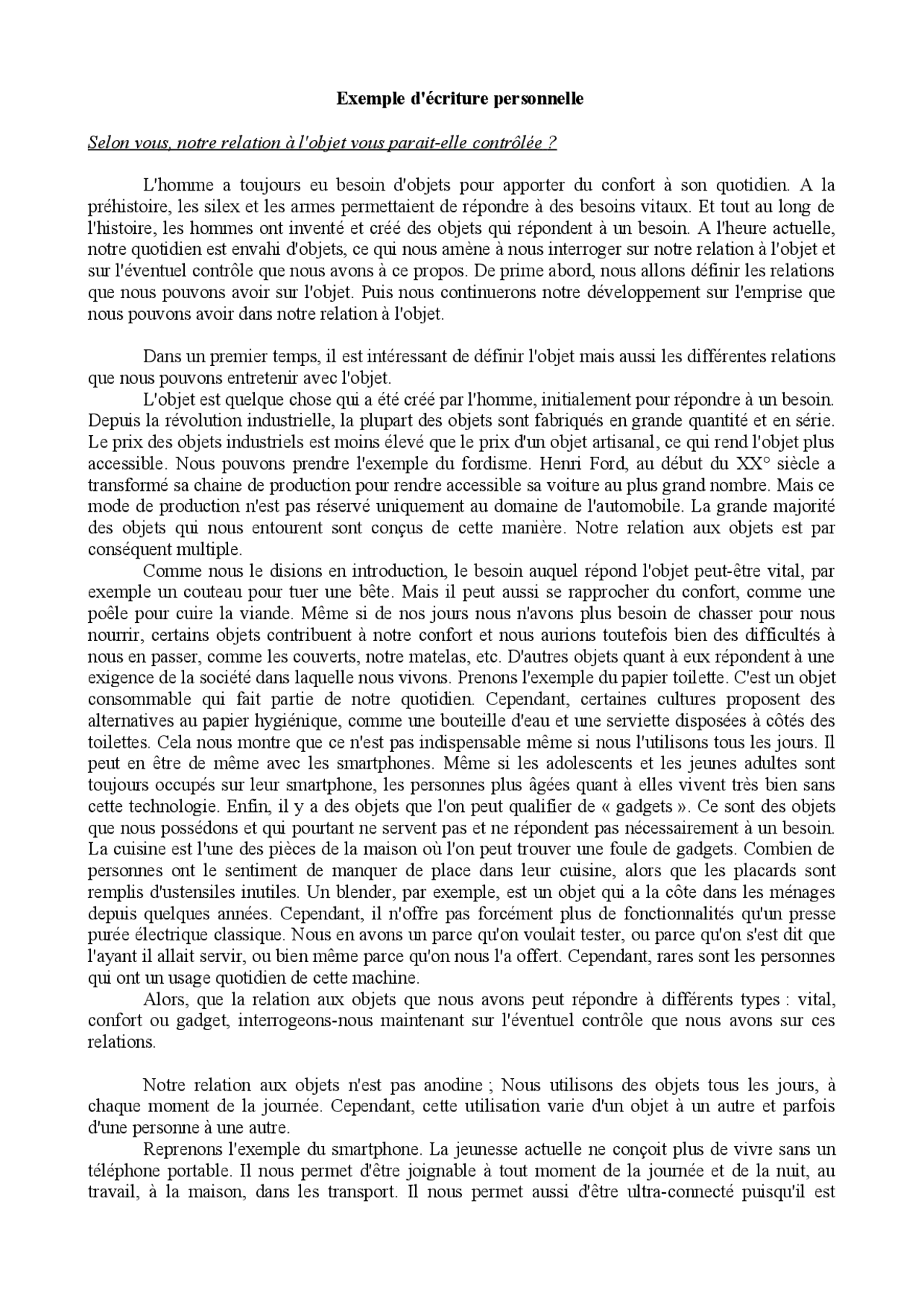 Des Text Écriture Personnelle Sur Le Confinement – GCZNU