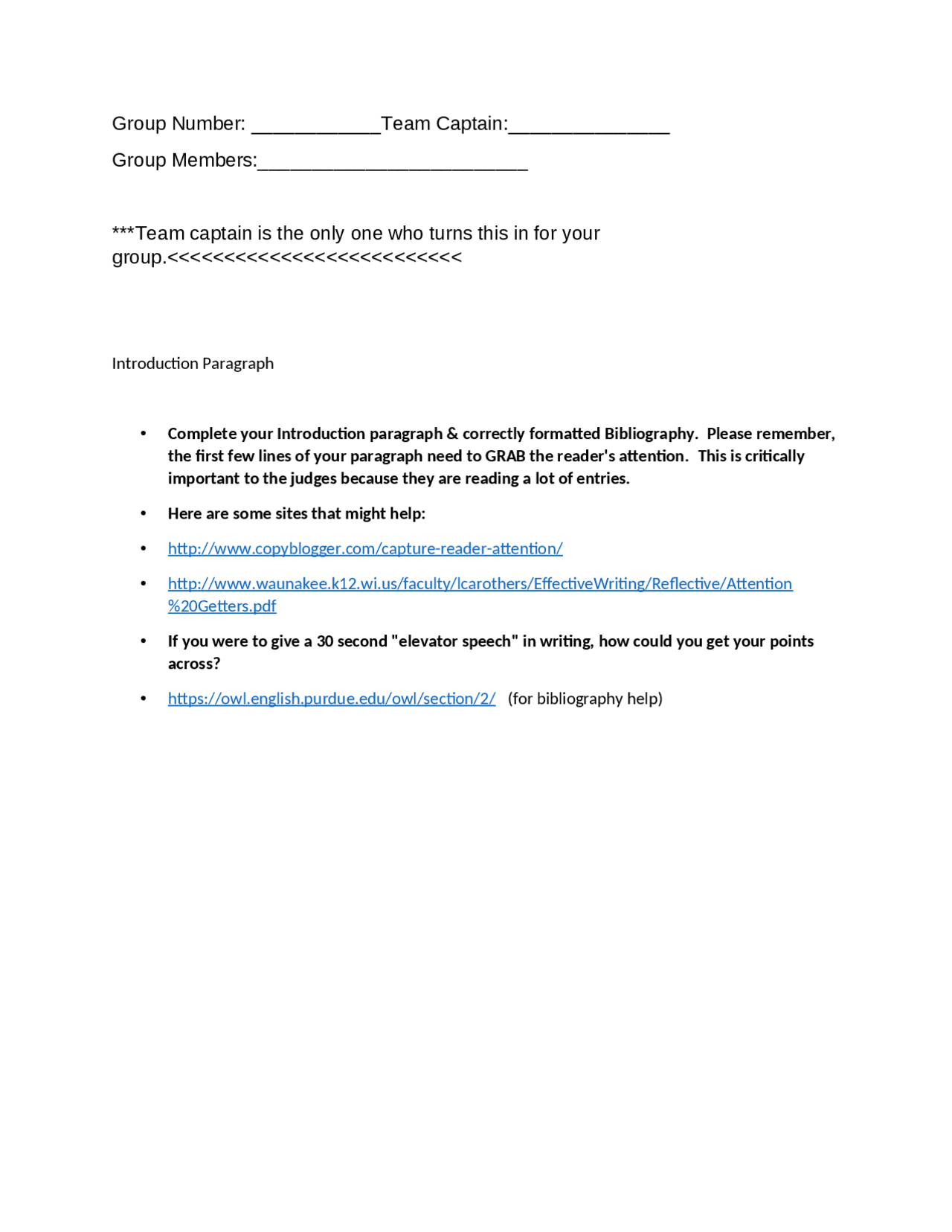 Catalog Introduction Paragraph Format Introduction Paragraph - Docsity