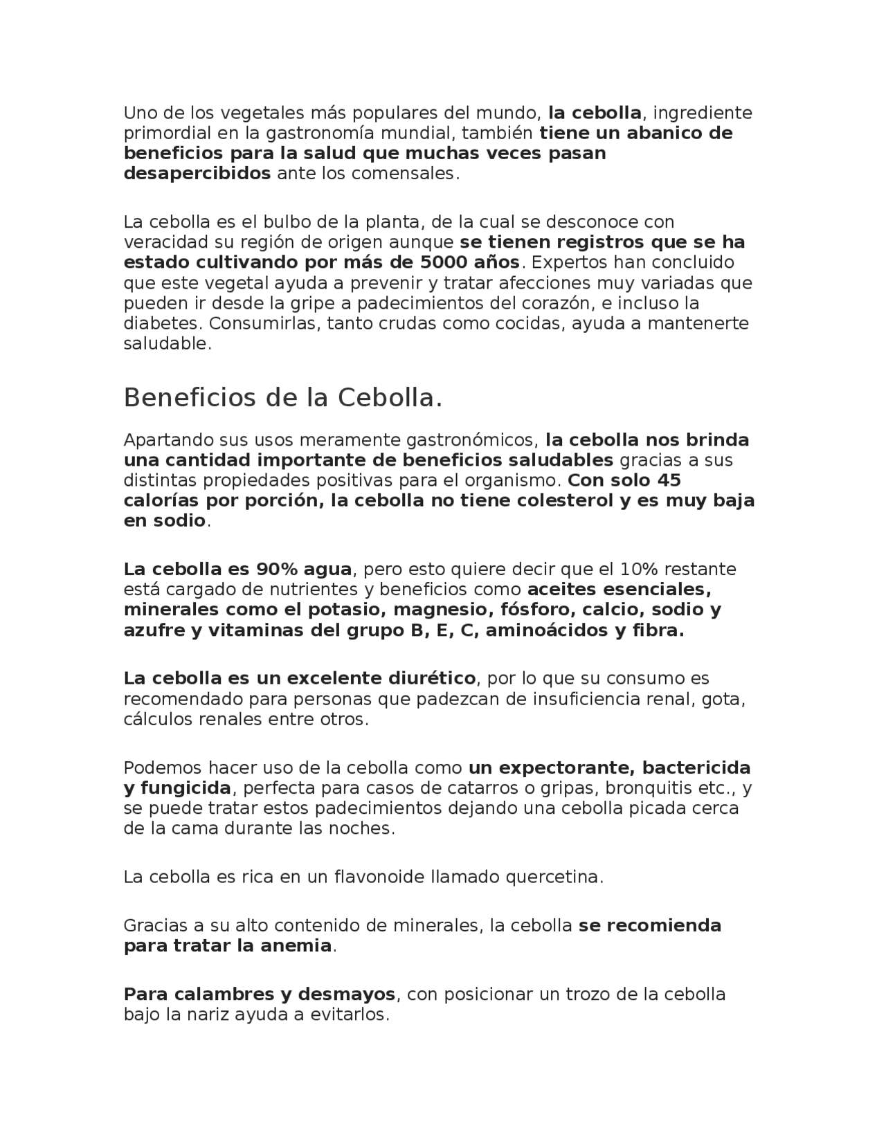 Beneficios Y Propiedades De La Cebolla Docsity Beneficios Y Propiedades De La Cebolla Docsity