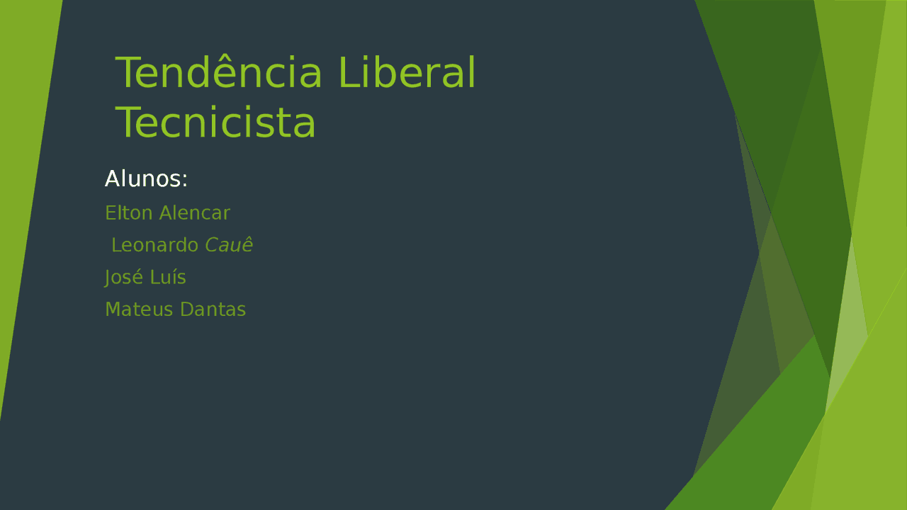 Tendencia pedagogica tecnicista - Docsity