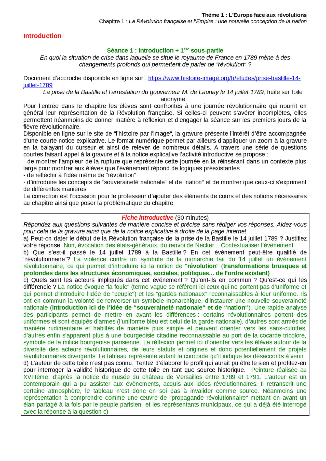 L europe Entre Restauration Et Révolution Question Problématisée Revolution française et l'empire | Guide, Projets, Recherche Histoire |  Docsity