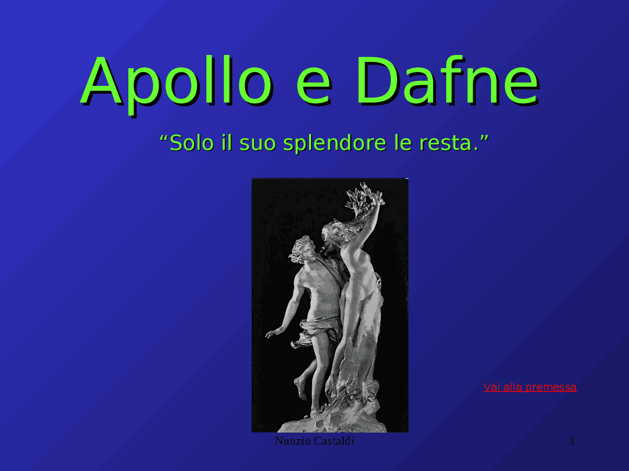 Apollo e Dafne metamorfosi ovidio Docsity