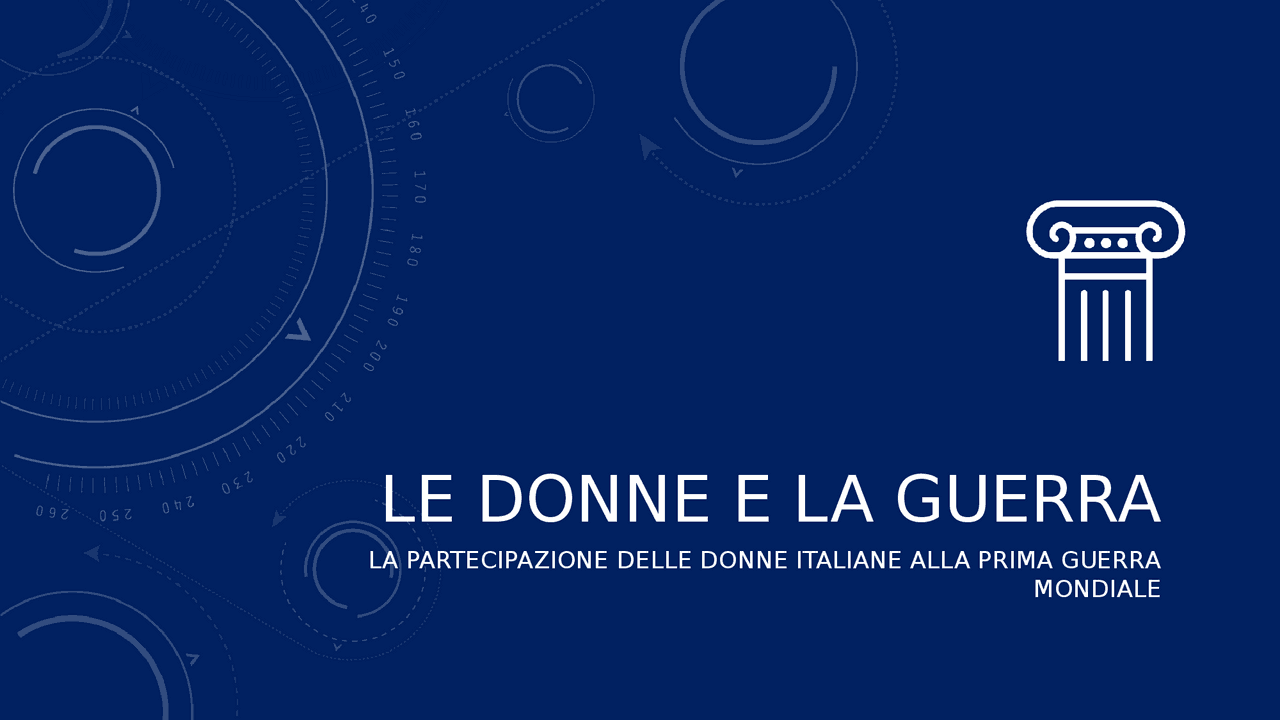 LE DONNE E LA GUERRA Docsity