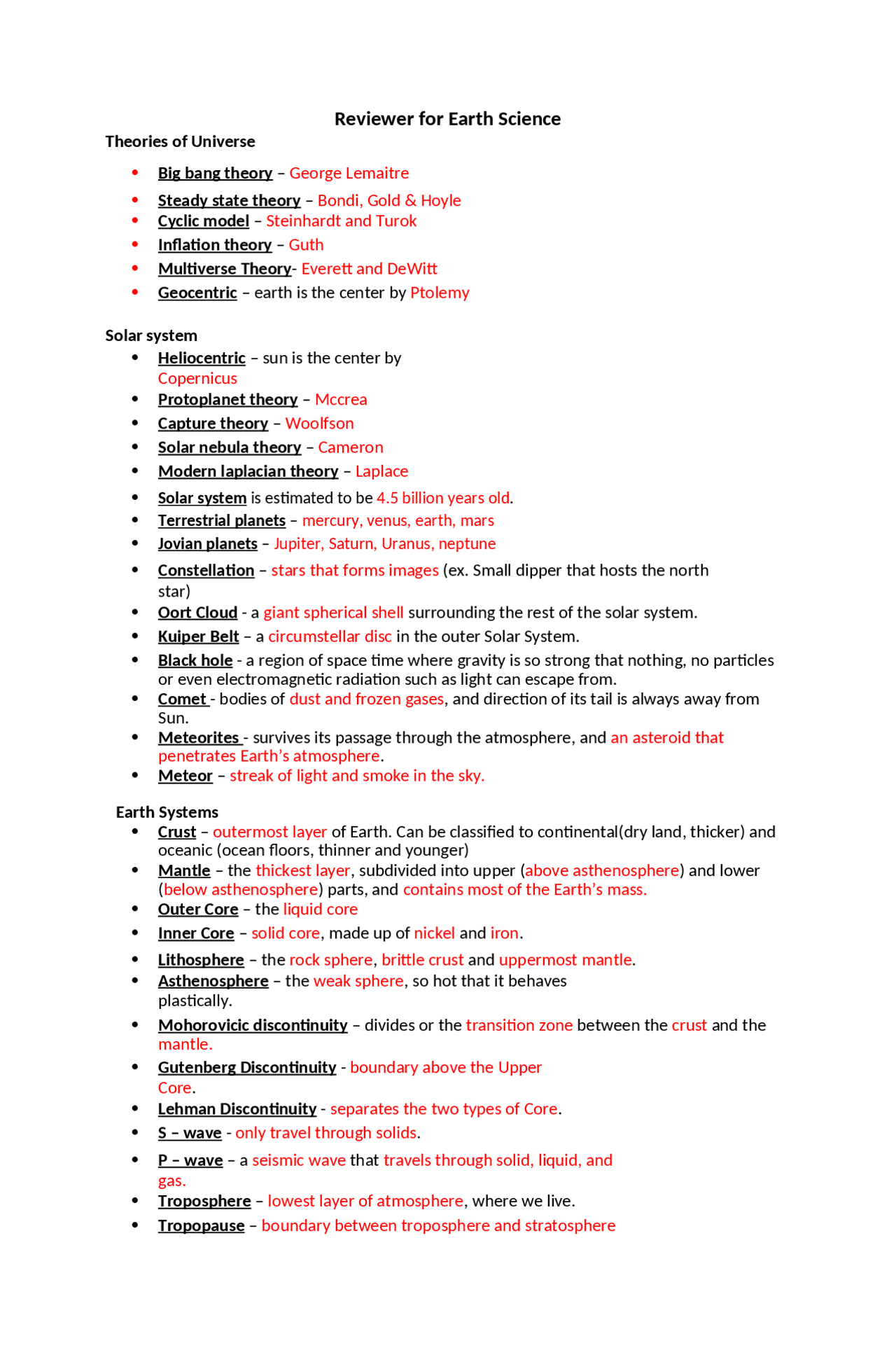 G11 Earth Science Reviewer Lecture Notes Earth Science Docsity g11-earth-science-reviewer-lecture-notes-earth-science-docsity