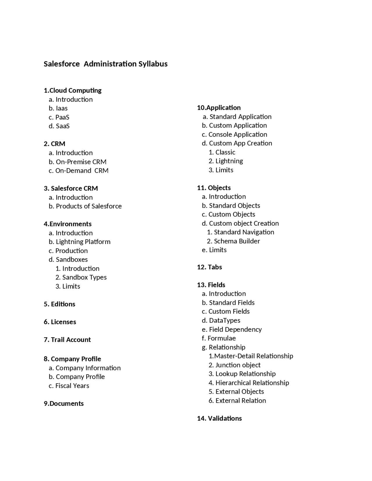 Salesforce Admin Notes.pdf Salesforce AdminSalesforce Admin - Docsity