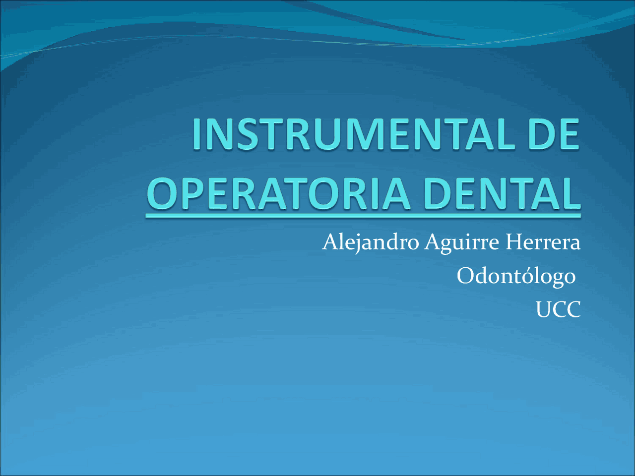 Introduccion De Un Ensayo De Odontologia