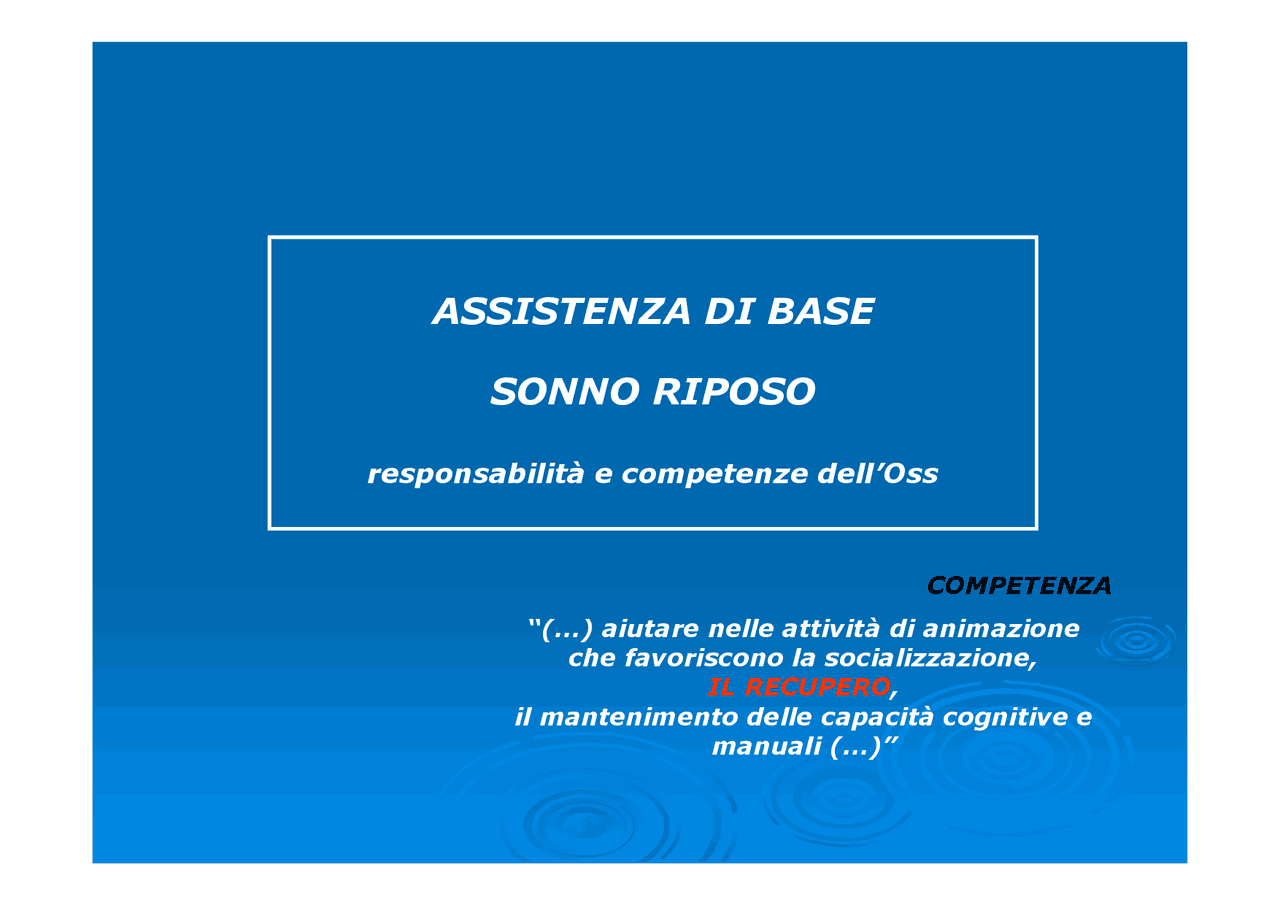 Materiale Didattico Per Corso Oss Pdf Gratis