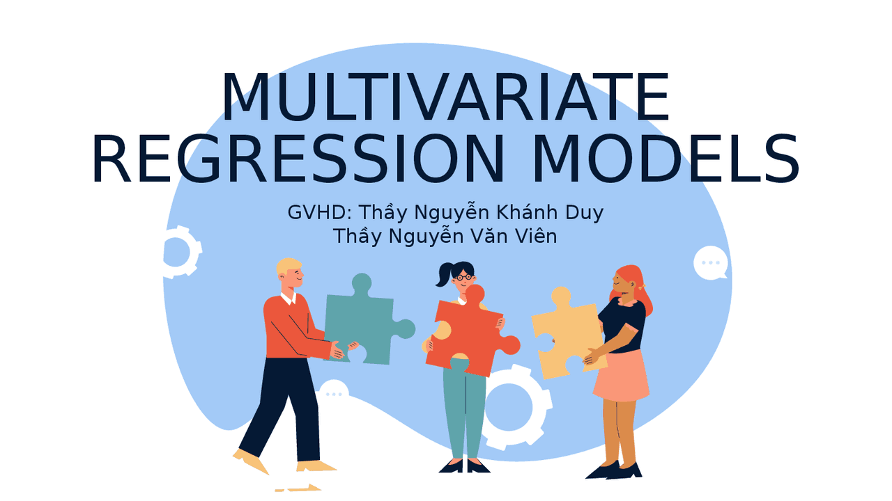 Multivariate Regression models - Docsity