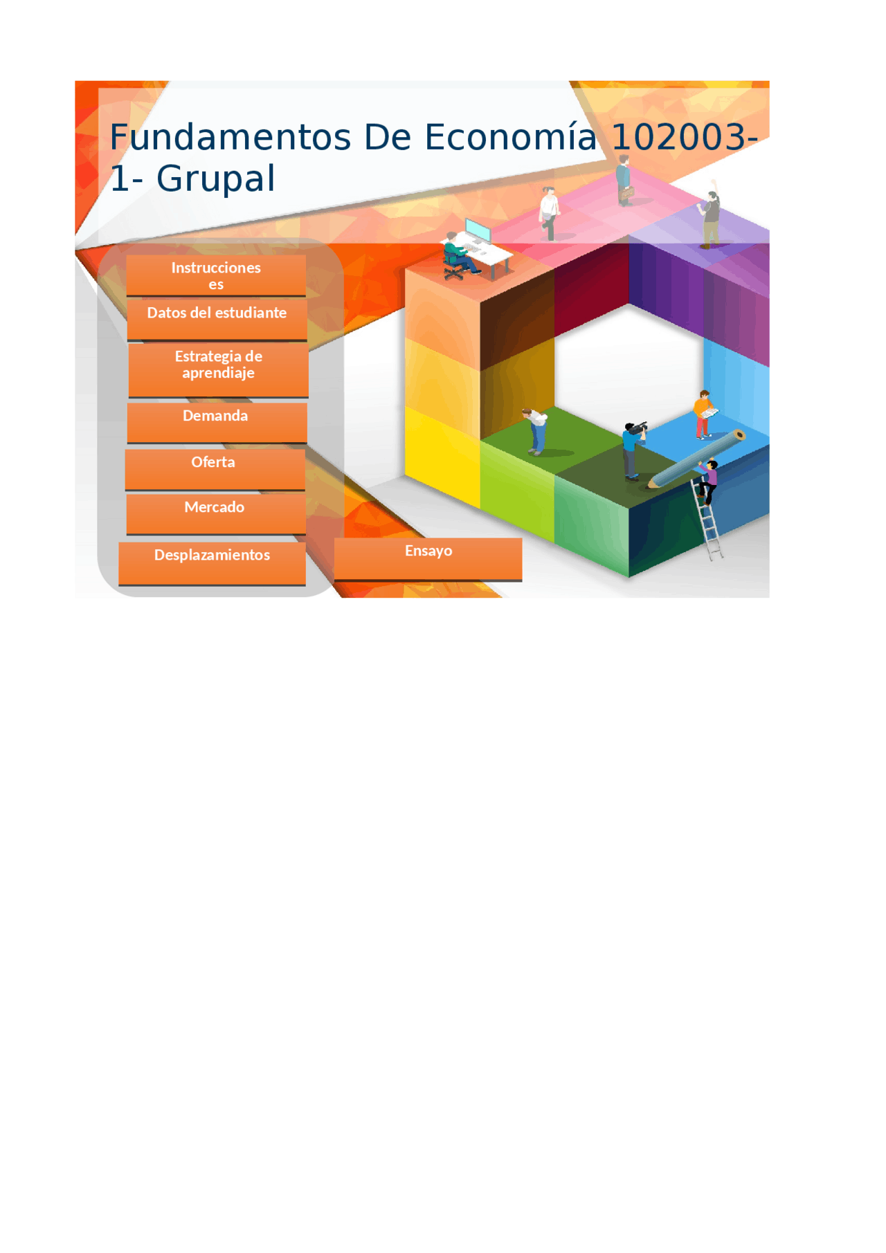 Grupal fundamentos de economia - Docsity