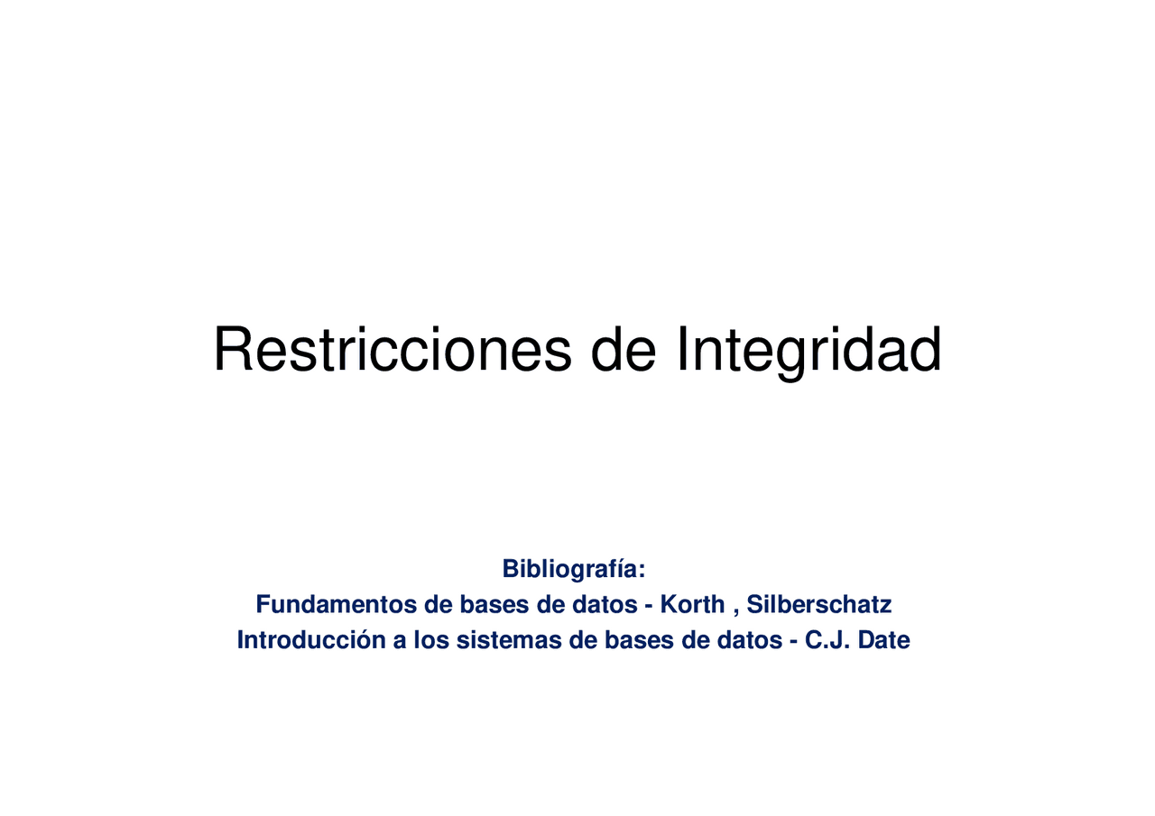 Gestio bases de datos - Docsity