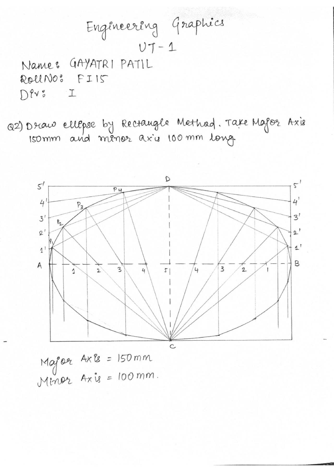 Engineering graphics drawing - Docsity