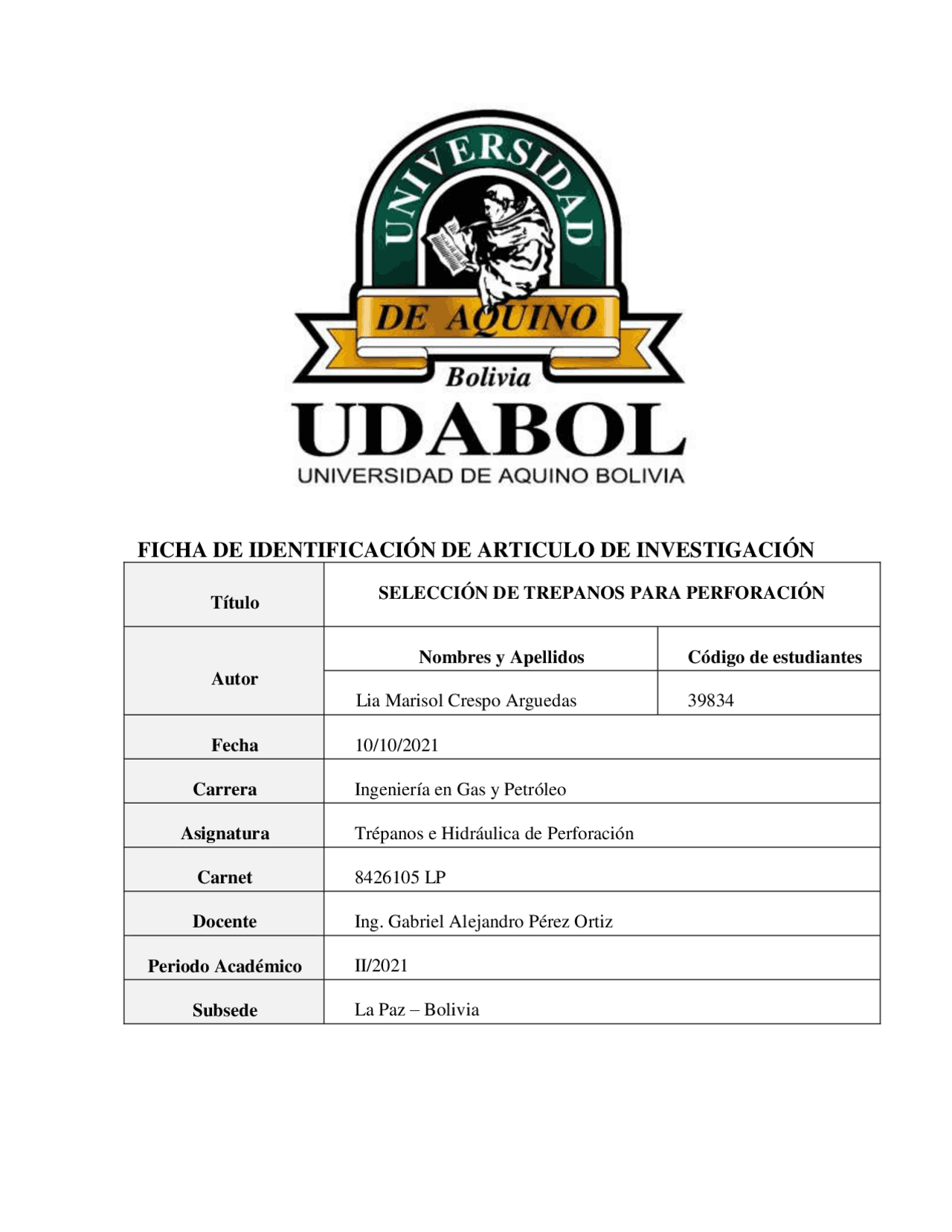 Seleccion de brocas de perforacion Docsity Seleccion de brocas de perforacion Docsity