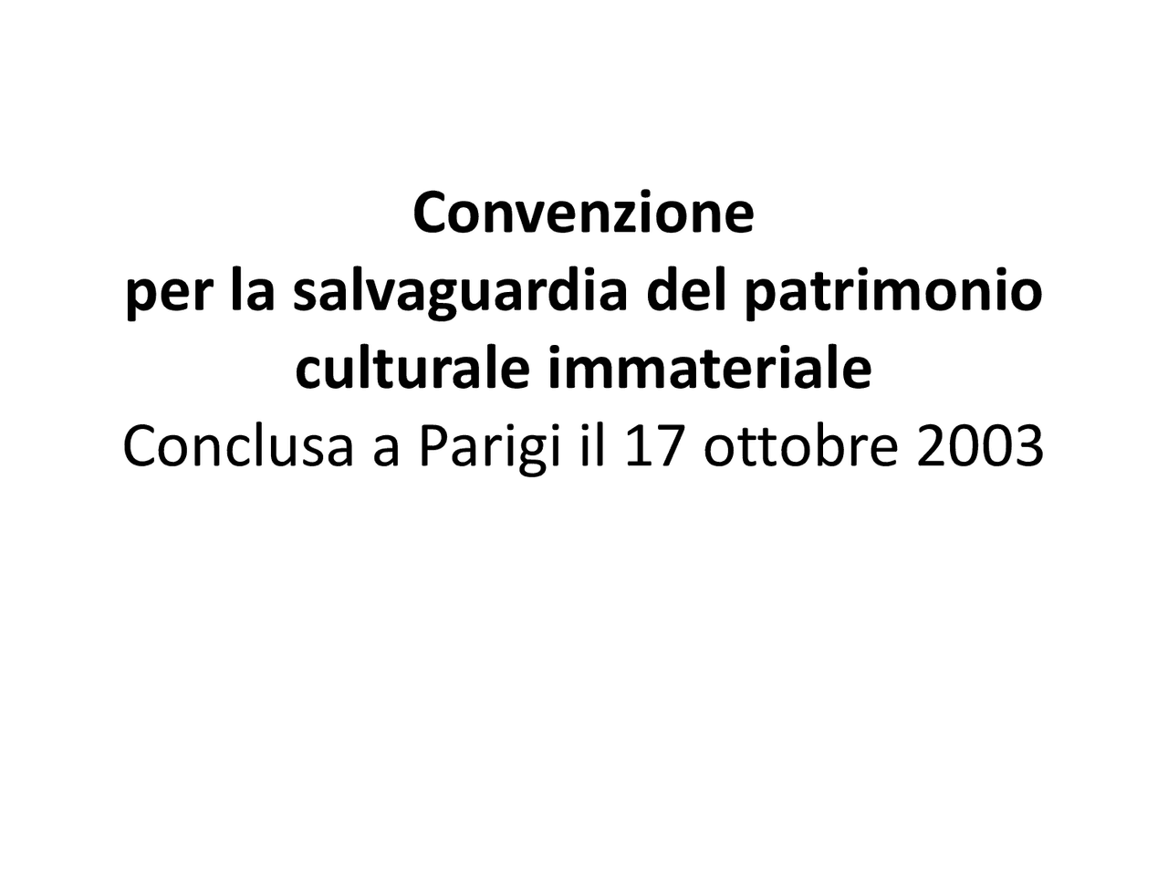 Convenzione unesco 1972 Docsity