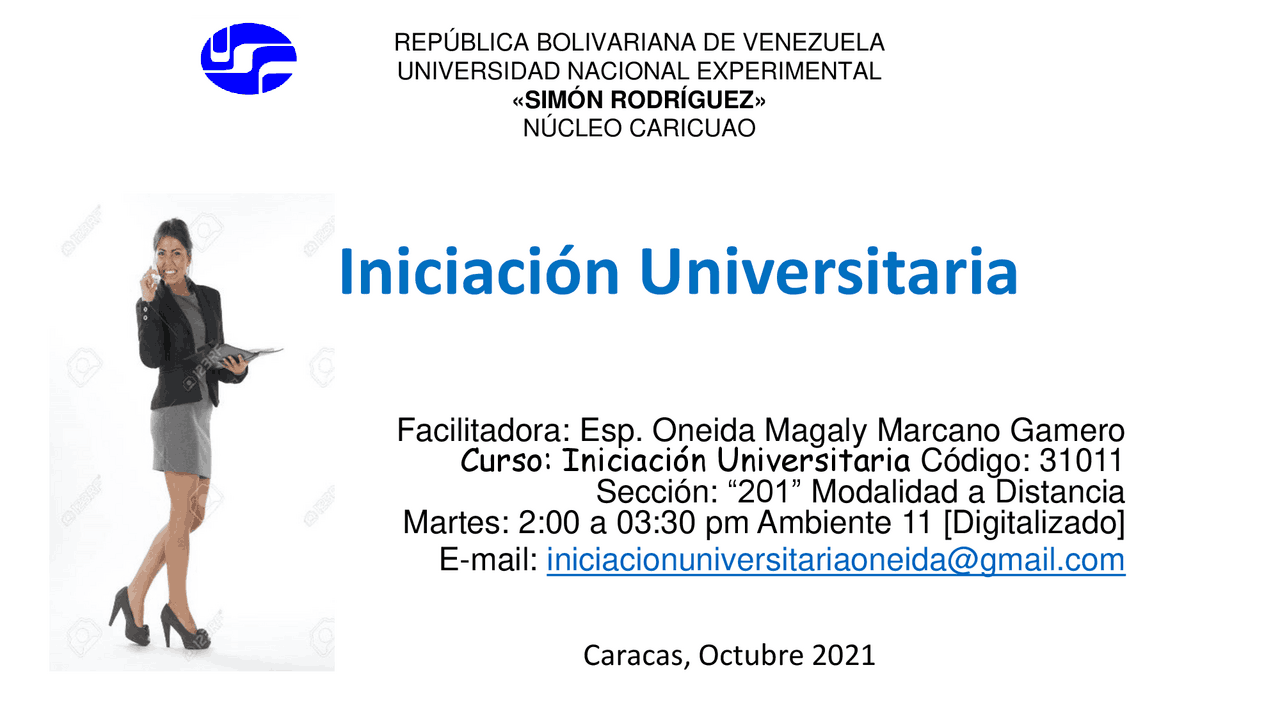 Iniciacion universitaria | Guías, Proyectos, Investigaciones de Lengua