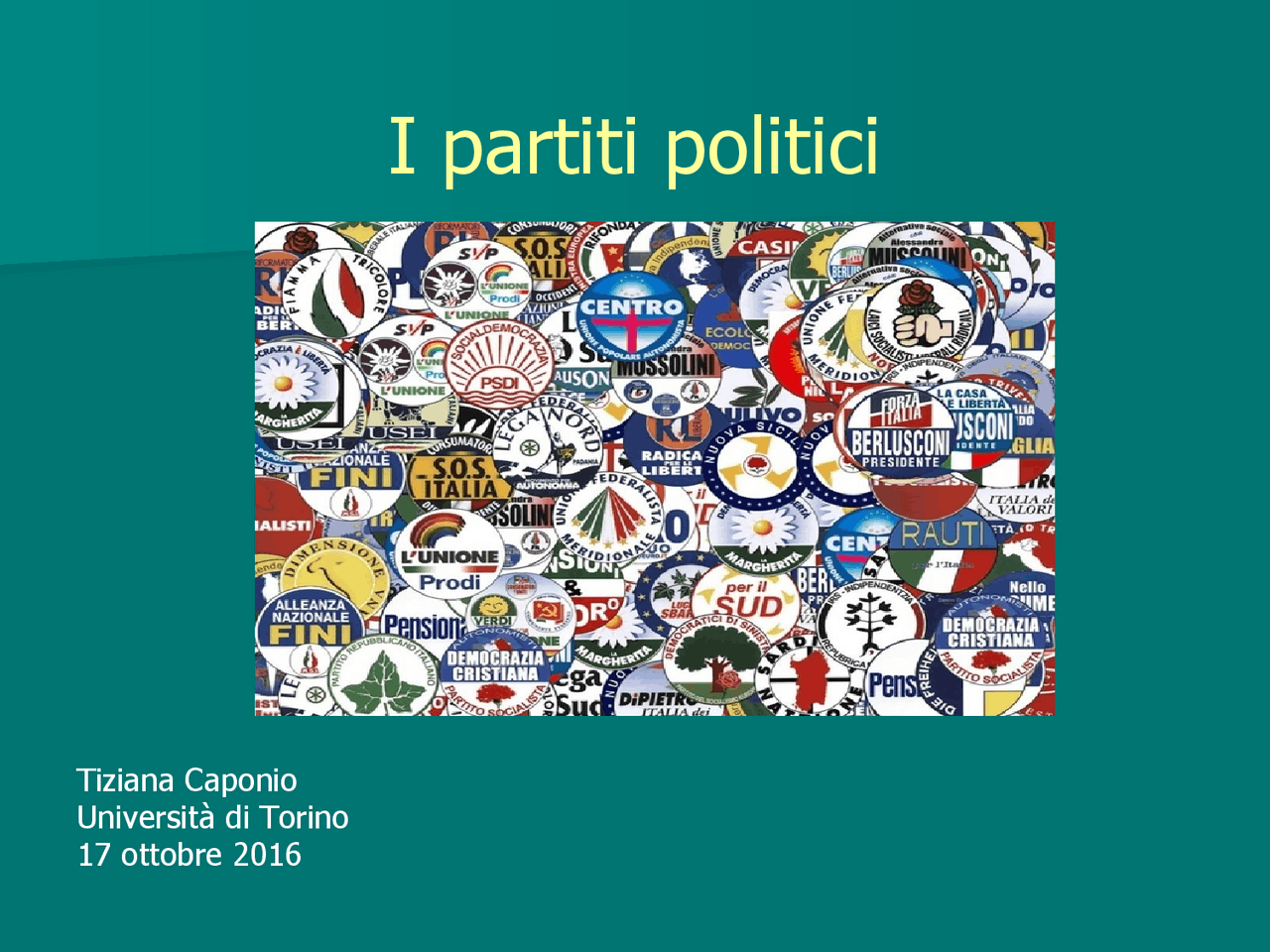 Partiti politici caratteristiche e tipologie Docsity