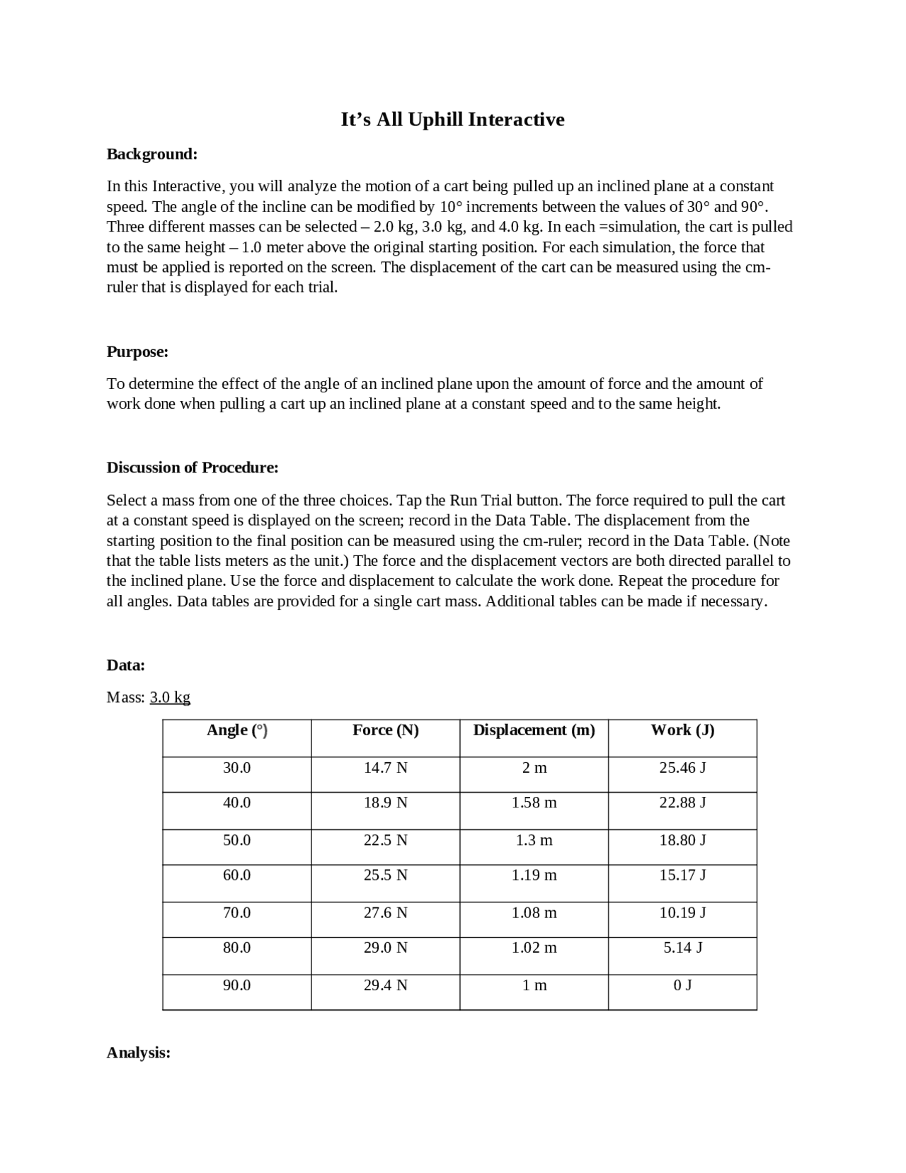 Its All Uphill Interactive Worksheet Answers Pdf