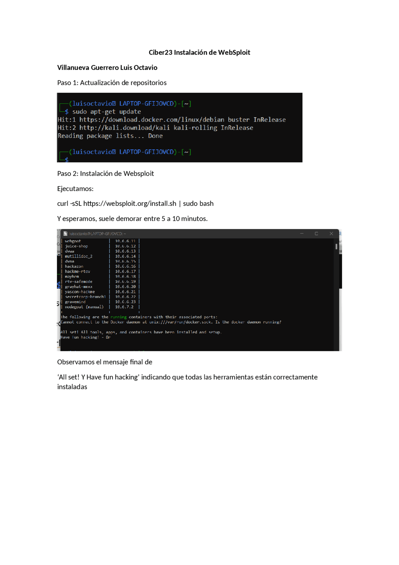 Tarea De Ciberseguridad Docsity