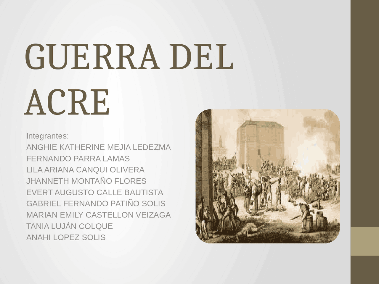 Guerra del acre en bolivia - Docsity