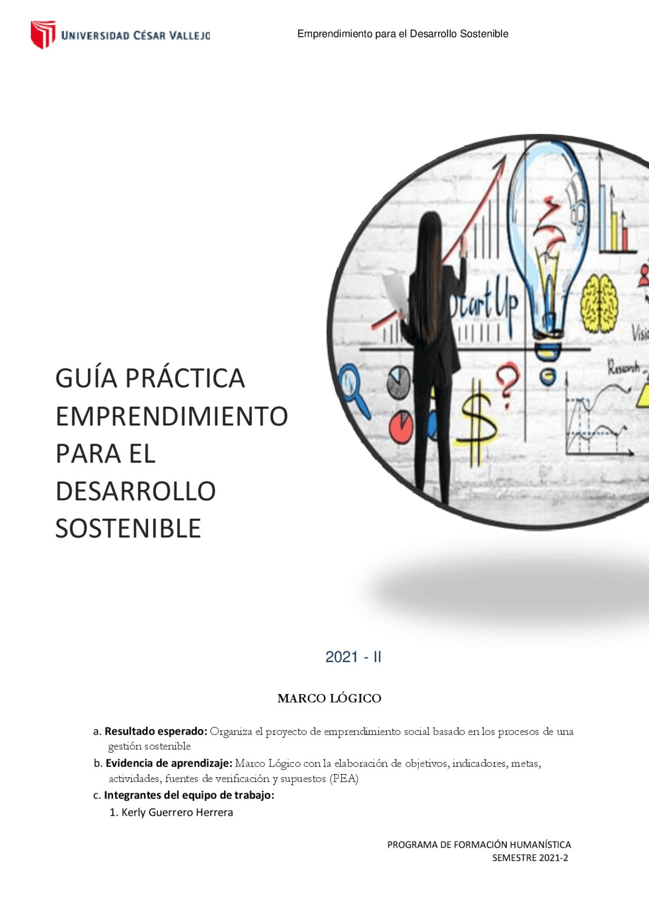 EMPRENDIMIENTO PARA EL DESARROLLO SOSTENIBLE | Guías, Proyectos ...