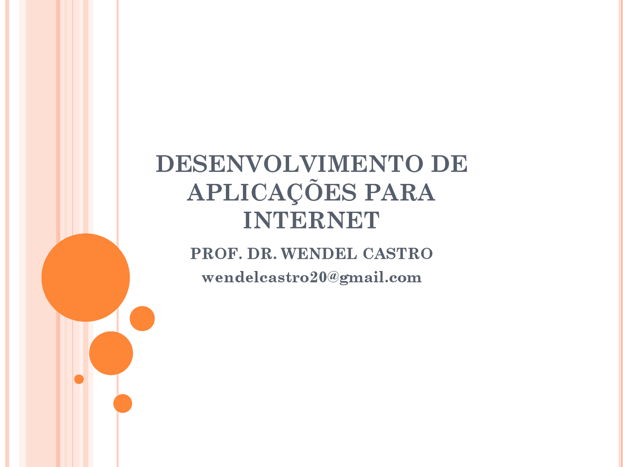 HTML, Introdução a história, conceitos básicos e sintaxe do HTML. - Docsity