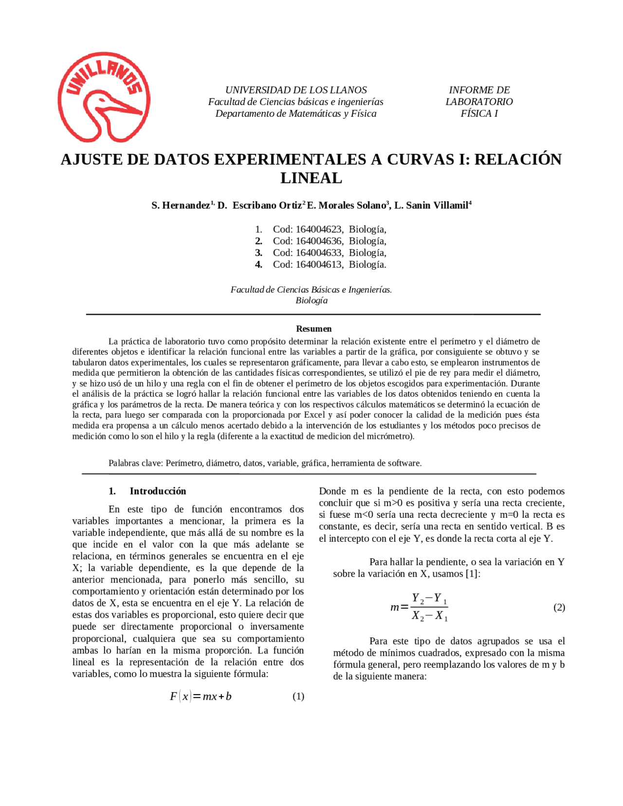 Analisis de dimensiones - Docsity