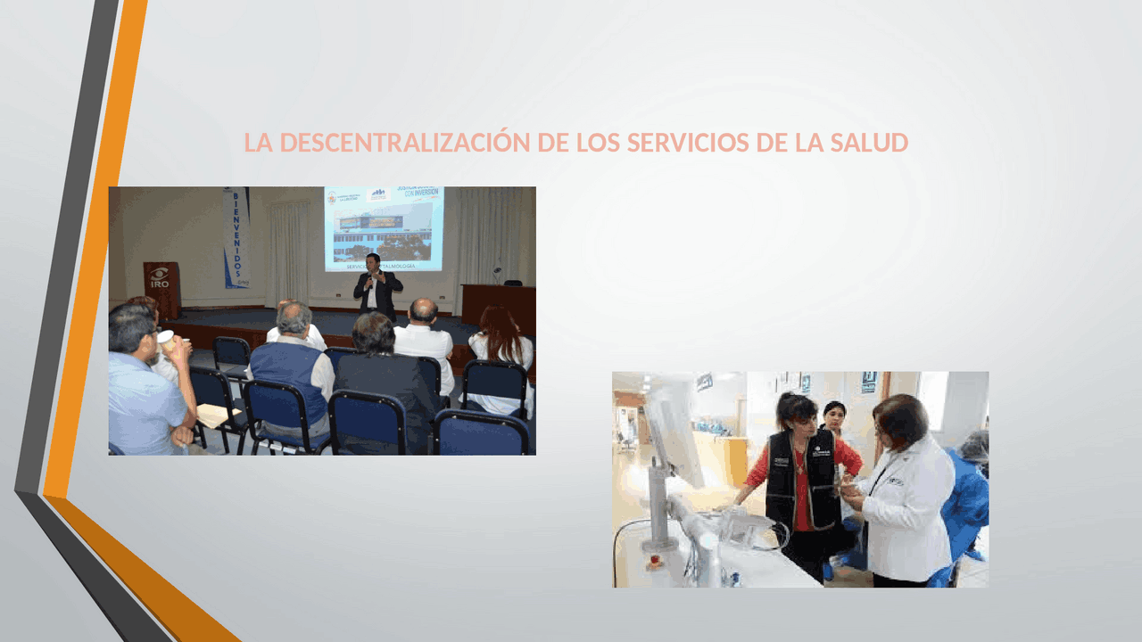 Descentralización de la salud - Docsity