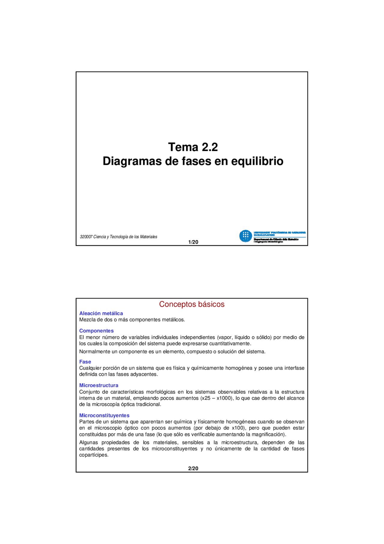 Diagramas de Fases en Equilibrio: Aleaciones Metálicas | Apuntes de ...