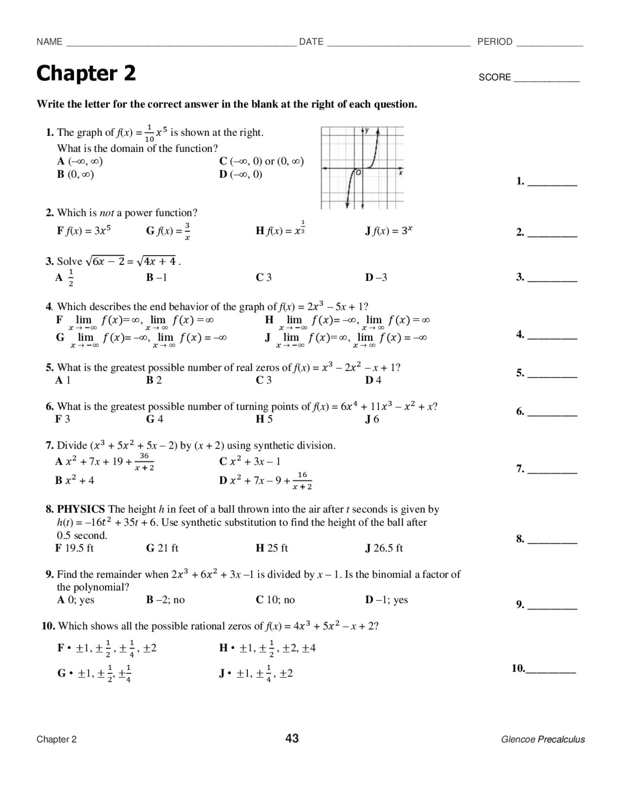Math final project power point - Docsity