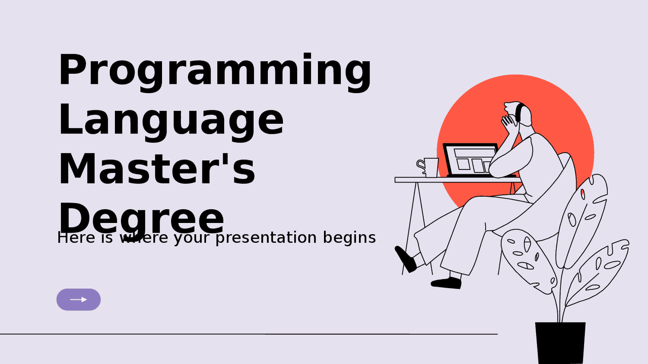Programming Language Master's Degree - Docsity