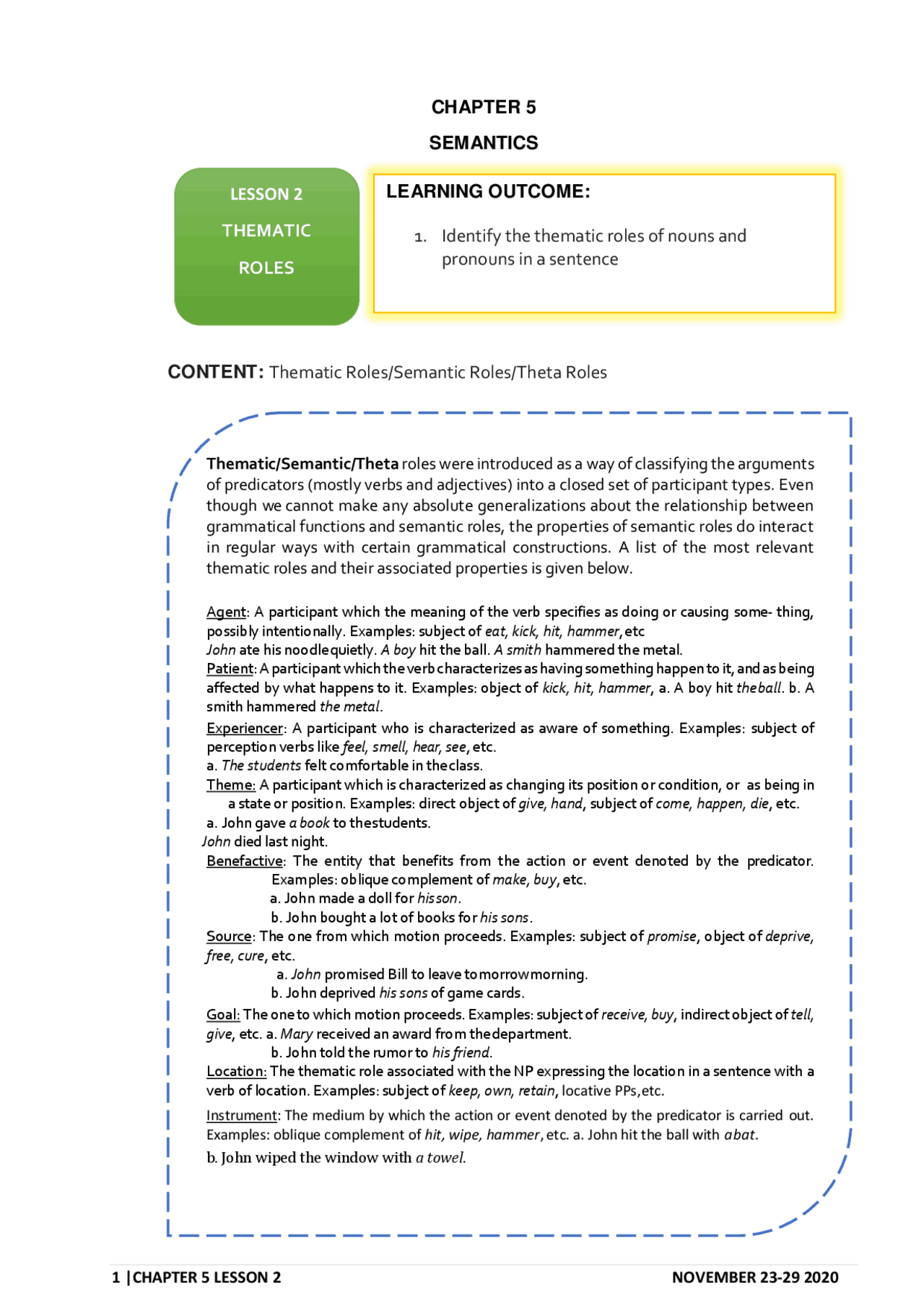 Synonym And Antonym For New Language Learning Docsity