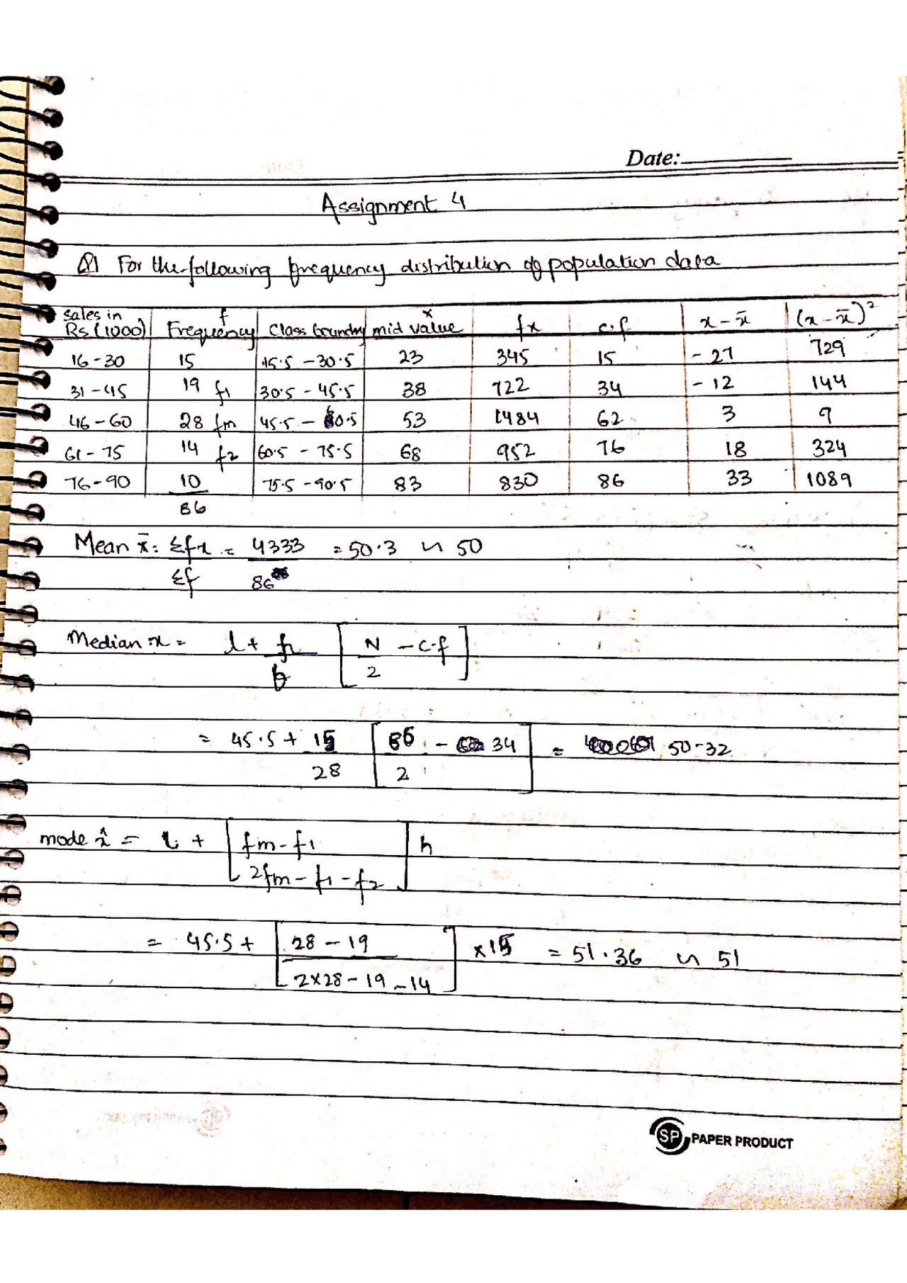 It’s about quantitative business analysis - Docsity