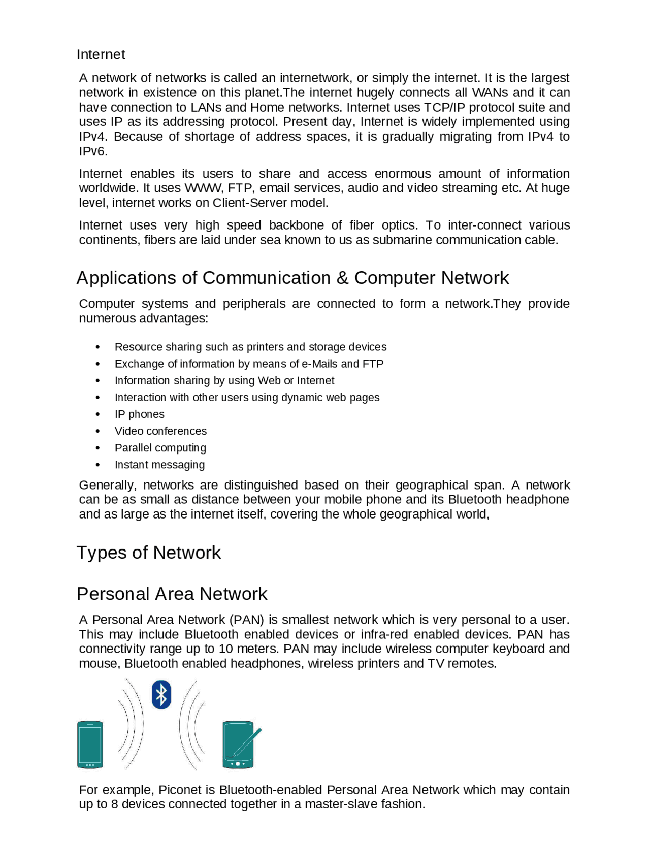 Computer Networks : Introduction of network, OSI model, topologies ...