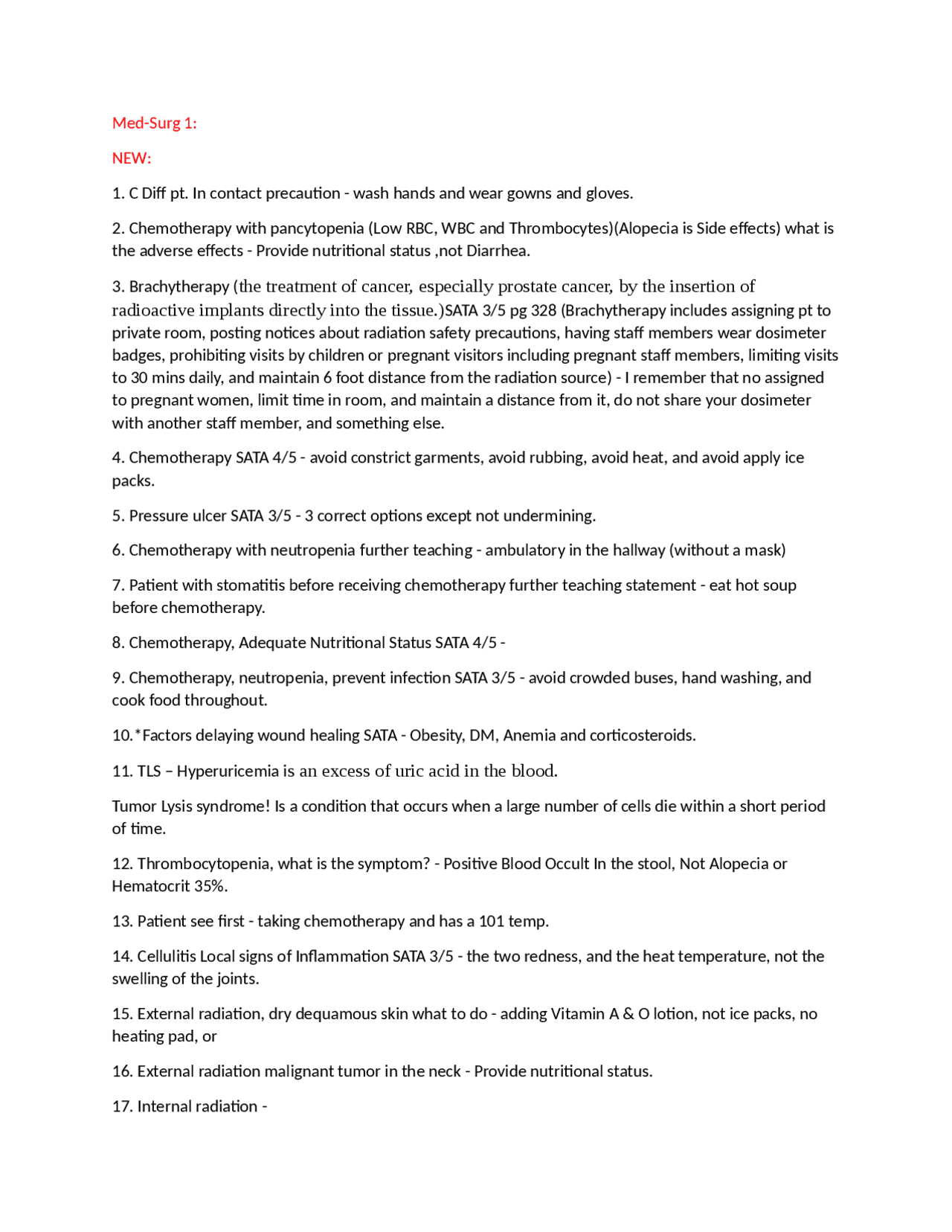 MedsurgeStudy Guides 1-5.docx updated - Docsity