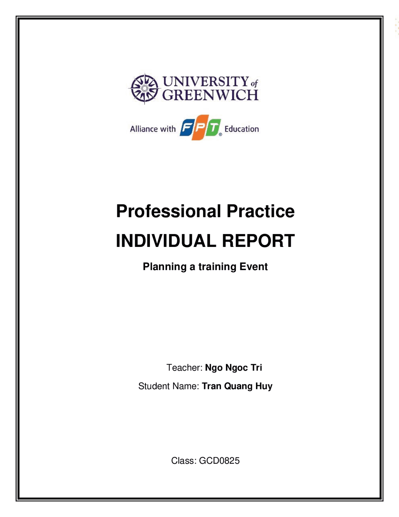INDIVIDUALREPORT 1620 - Docsity