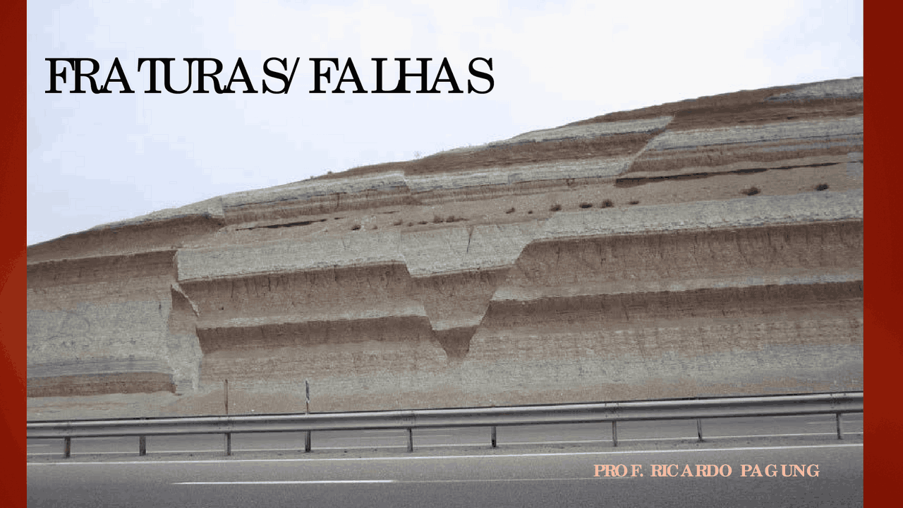 Geologia estrutural falhas dobras falhas transcorrentes | Trabalhos ...