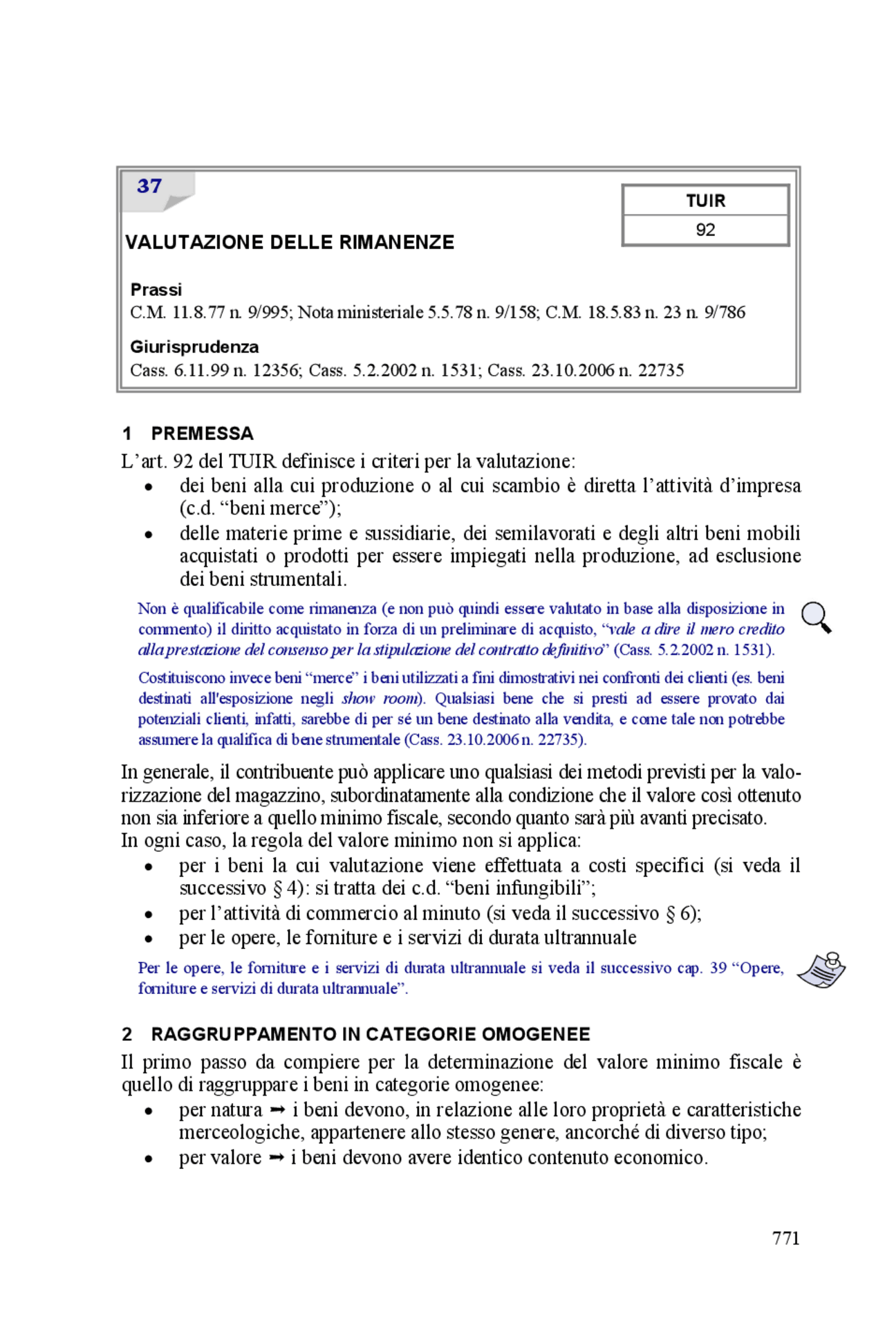 Valutazione delle rimanenze - Docsity