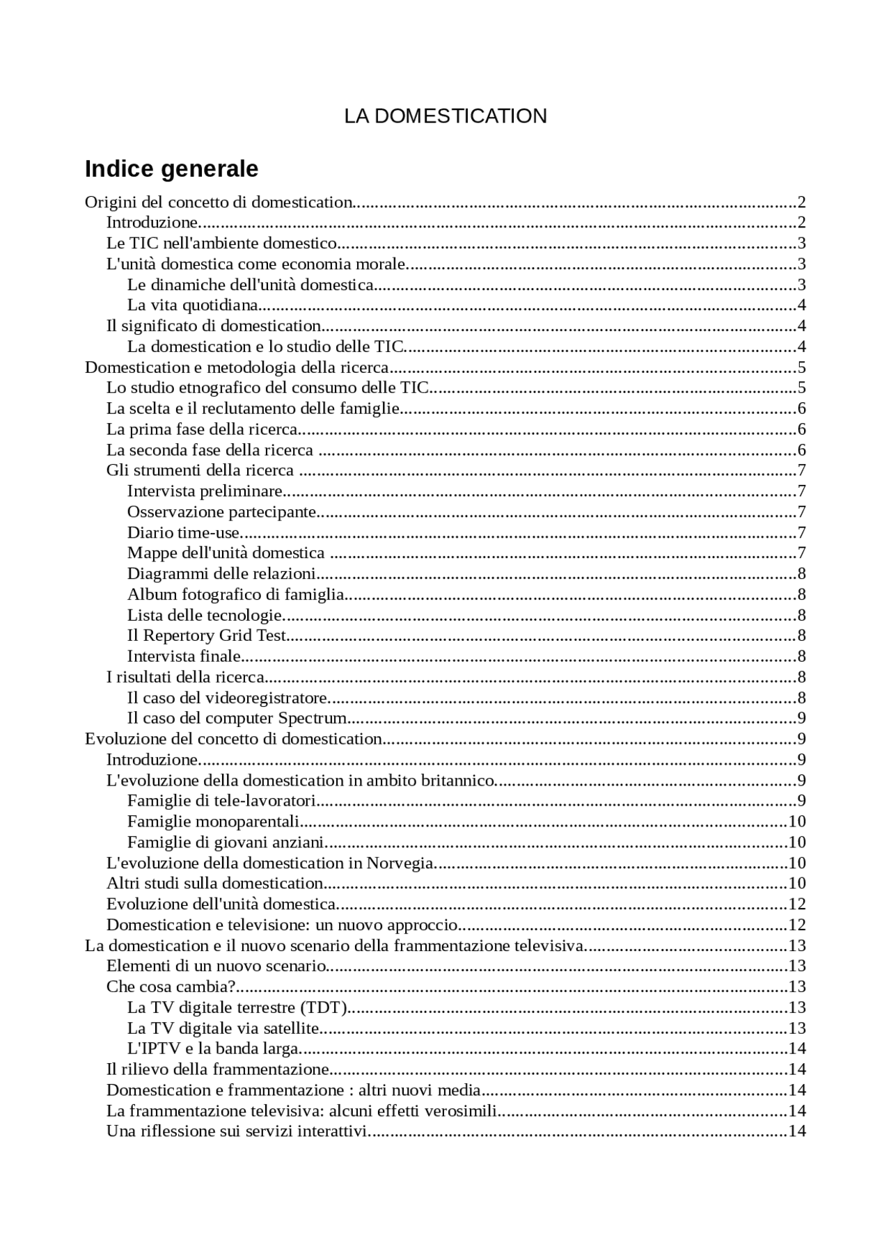 Media, Tecnologie E Vita Quotidiana: La Domestication - Libro