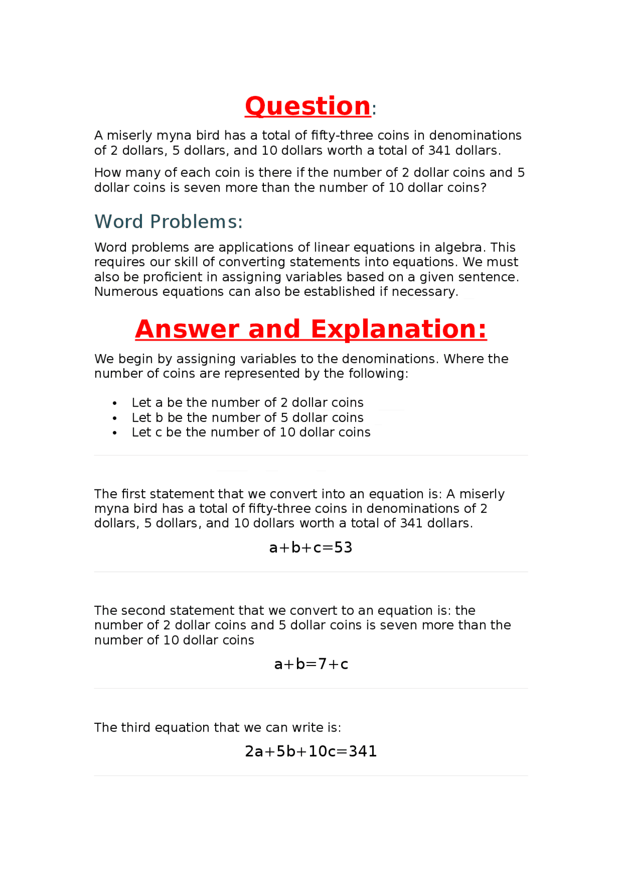 Sample Test Also Help Full For Accuplacer Exercises Mathematics Docsity