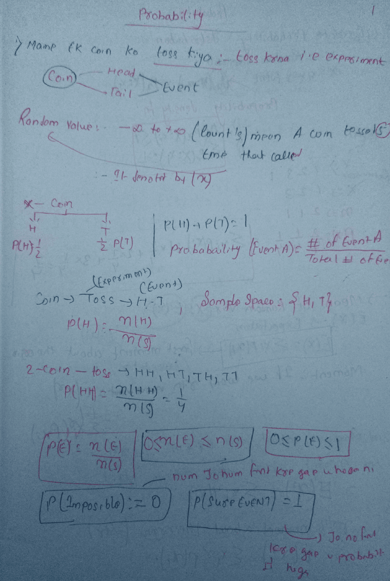 PROBABILITY FOR DATA SCIENCE - Docsity