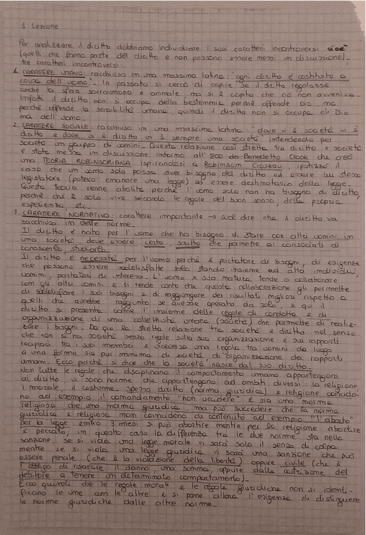 La norma giuridica 1 lezione di diritto privato Docsity