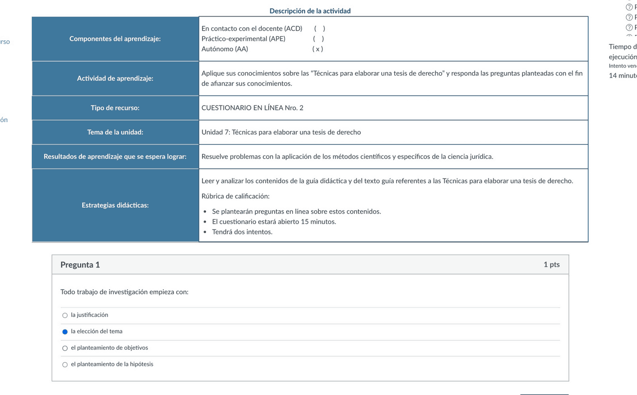 Simulador De Examen De Metodologia Dela Investigacion