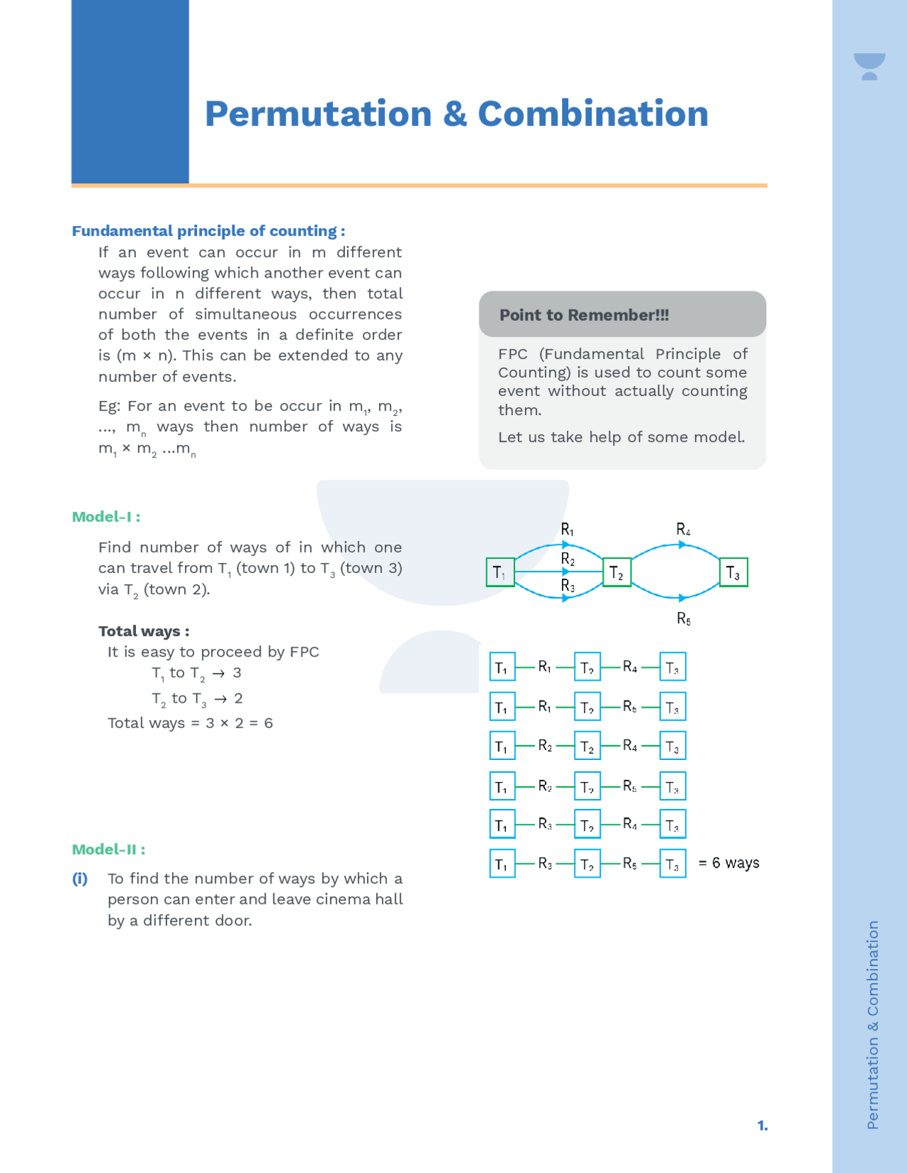 IIT JEE permutation and combination - Docsity