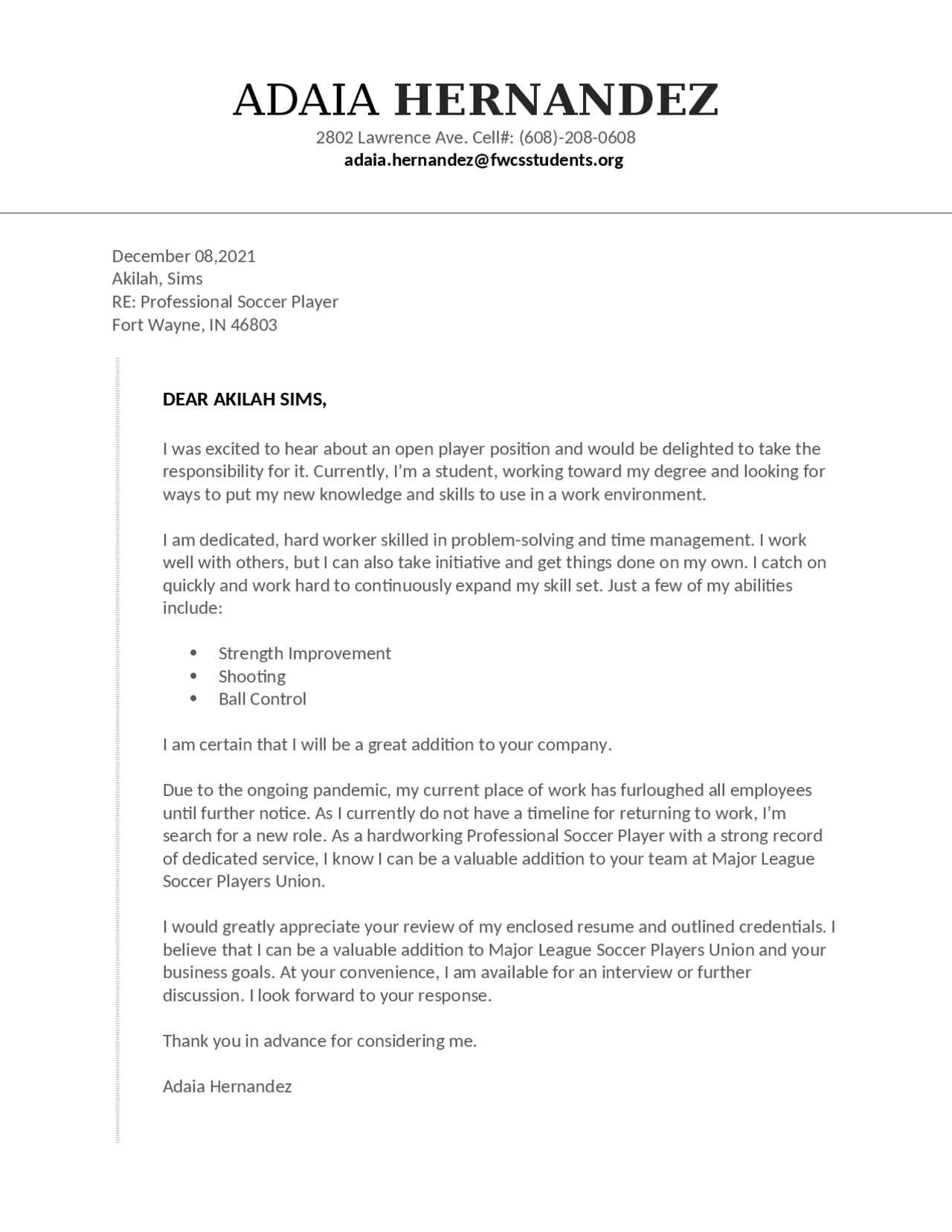 Preparing for College Documents - Docsity