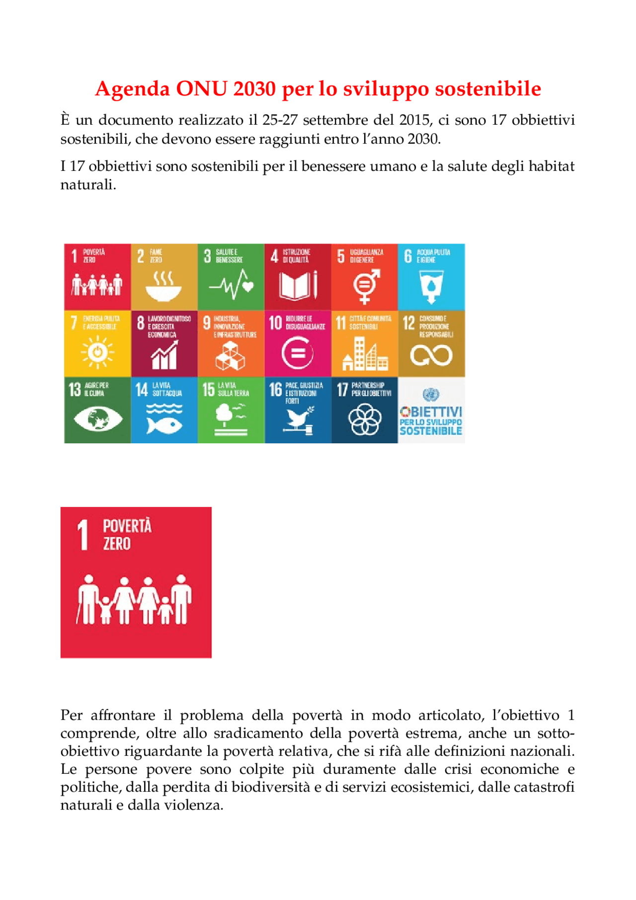 Agenda Onu 30 Documento Word Appunti Di Ecologia Docsity Agenda Onu 30 Documento Word Appunti Di Ecologia Docsity