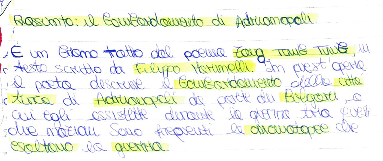 IL BOMBARDAMENTO DI ADRIANOPOLI - Docsity