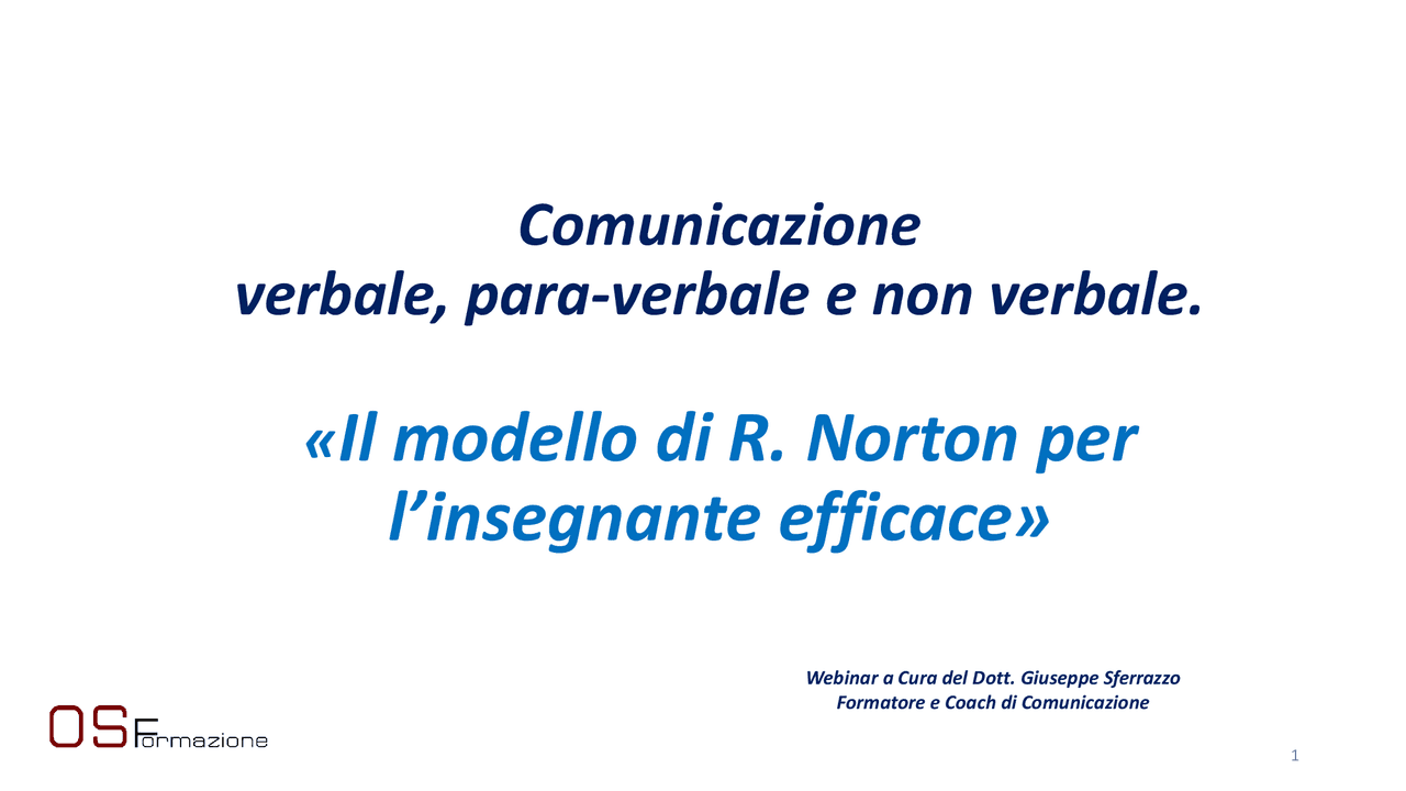 Comunicazione Verbale Paraverbale E Non Verbale COMUNICAZIONE VERBALE, NON VERBALE E PARAVERBALE - Docsity