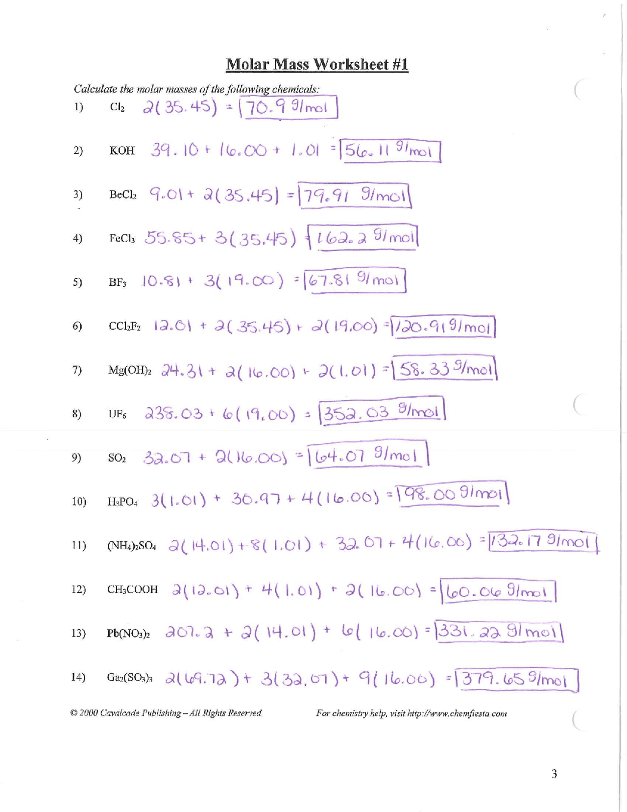Molar Mass Worksheet Study Notes Environmental Science Docsity molar-mass-worksheet-study-notes-environmental-science-docsity