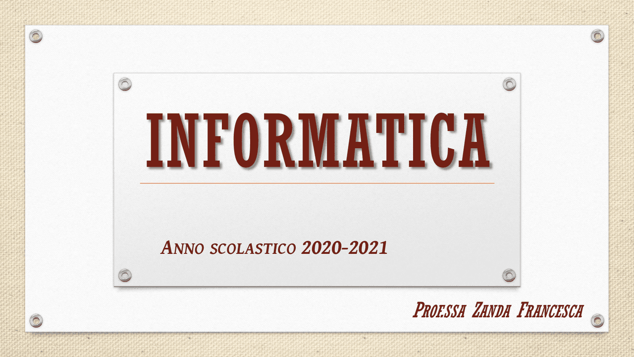 Codici Informatica Periferiche, codici PC - informatica - Docsity