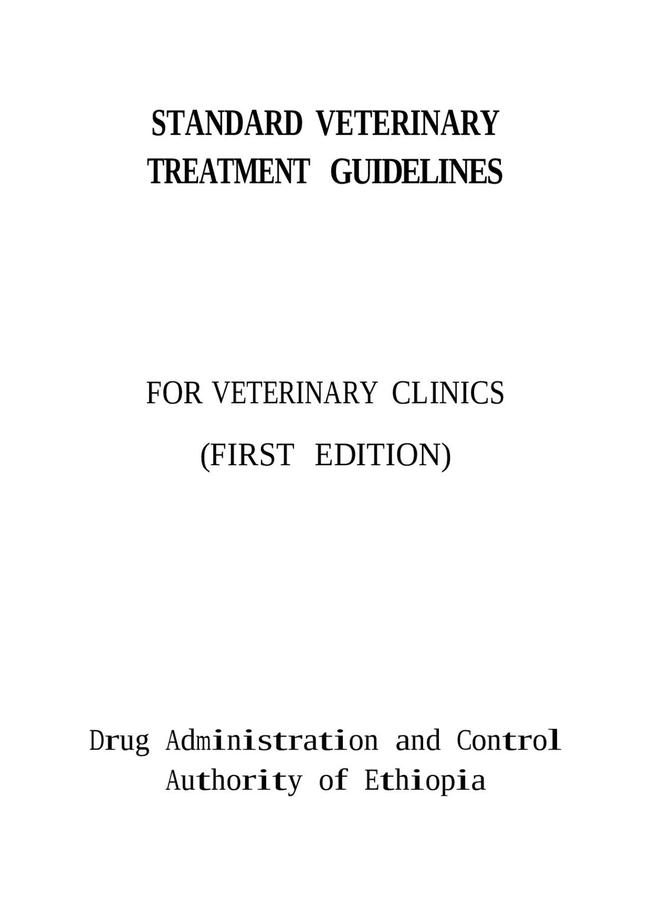 Vet Treatment and how it works with effectiveness Docsity